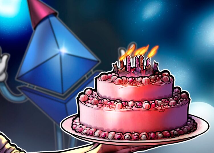 ¡Feliz sexto cumpleaños, Ethereum!