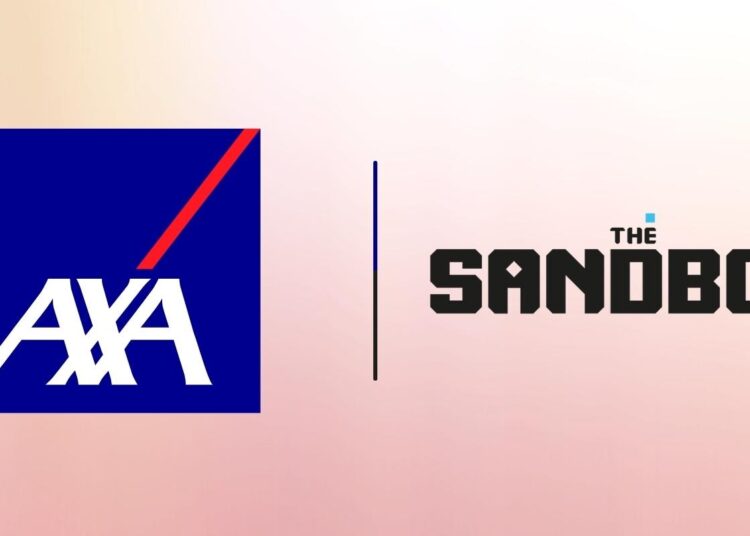 AXA France entra en el metaverso The Sandbox (SAND)